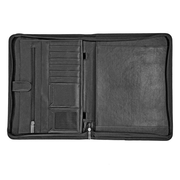 Vegan Leather Business Portfolio With Resumes / Notebook / Document Storage