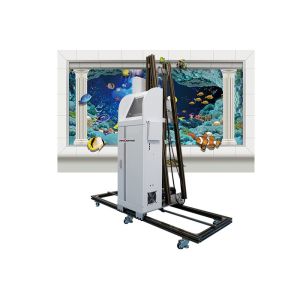2100mm Height 3d Vertical Wall Printer Dual Core CPU 340ml Cartridge