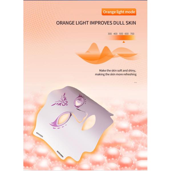 Home Use LED Red Light Therapy Mask PDT Technology For Skin Rejuvenation / Tightening