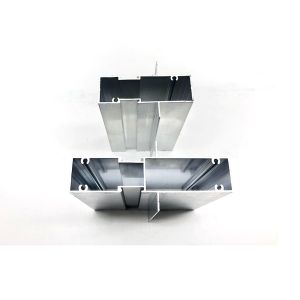 Silver Anodized 6063 aluminum door frame extrusions For Construction Building