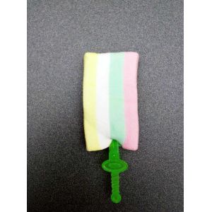 14g Popsicle Fruity Soft Candy Marshmallow With Mini Rainbow Stick
