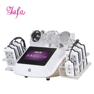 6 IN 1portable radio frequency lipo laser slimming ultrasonic liposuction