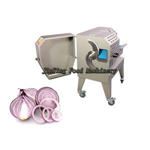 Cheap 500-800KG/H Capacity Vegetable Processing Equipment / Lettuce Chili Celery Cutting Machine for sale