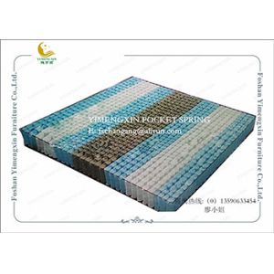 Cheap King Size Mattress Making Pocket Spring Unit With Non Woven Fabric Cover for sale