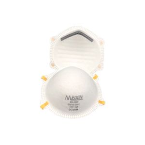 China Non Woven Fabric Dust Protection Mask , Ffp1 Dust Mask With Aluminum Nose Clip on sale