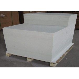 Refractory Ceramic fiber board for industrial kiln / furnace , White Color