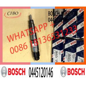 Genuine Neutral New Common Rail Injector 0445120146 For Daewoo / Doosan