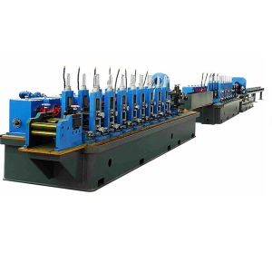 Cheap Round Tube Carbon Steel Galvanized Pipe Welding Making Machine for sale