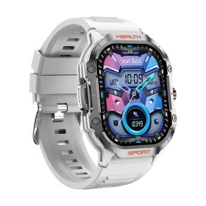 Outdoor HK24 SmartWatch 2.01 Inch Amoled Screen BT Call IP67 Waterproof