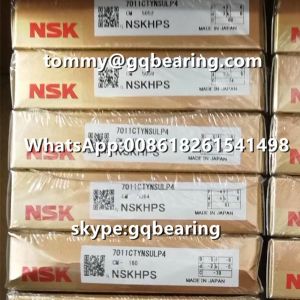 15 Degree Contact Angle Single Universal NSK 7011CTYNSULP4 Angular Contact Ball