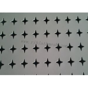 Perforated Decorative Wire Mesh Stainless Steel And Iron Materials