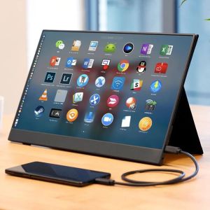Super thin 15" 4k IPS Screen FHD Portable External Monitor 15.6 inch Monitor