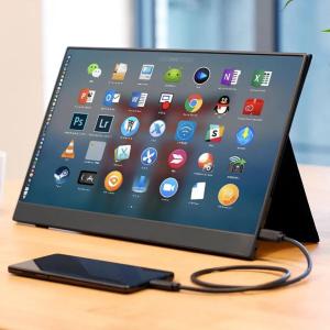 China Super thin 15 4k IPS Screen FHD Portable External Monitor 15.6 inch Monitor With Speaker Type-C Port on sale