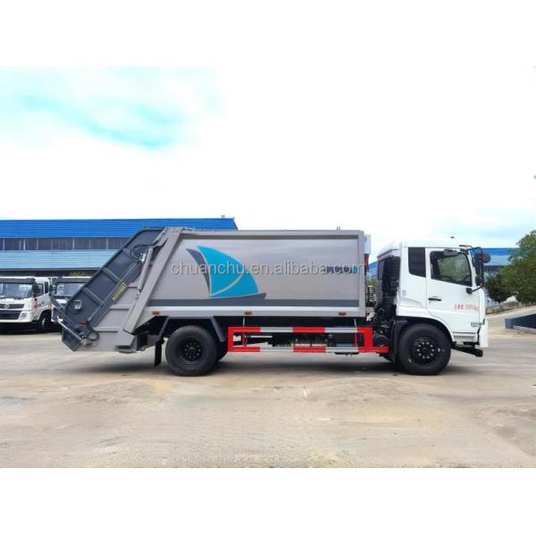 Construction Waste Cleaning Residential Property Waste Compression Truck Euro 4 Emission Standard
