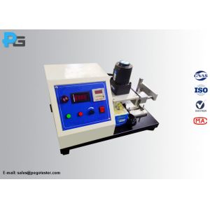 ISO6722-1 Motor-Driven Scrape Abrasion Test Apparatus For Testing Auto Cables