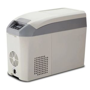 Cheap AC/DC 12V/24V Mini Compact Refrigerator Multifunction With Fridge And Freezer for sale