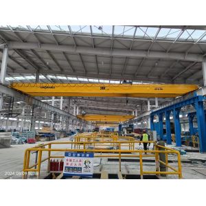 32 Ton Span 25m Electric Double Girder Overhead Crane
