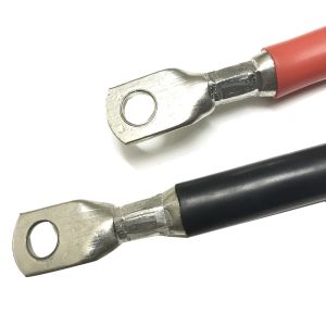 10AWG Battery Terminal Cables 20cm 30cm 40cm Super Soft Silicone With Lug