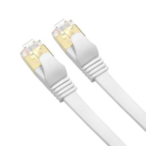 26AWG Cat Ethernet Cable 10 Ft 40Gbps With Gold Plated Resistant For Router