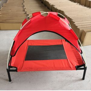 76x60x16cm Portable dog bed with tent, military bed, golden retriever mattress,
