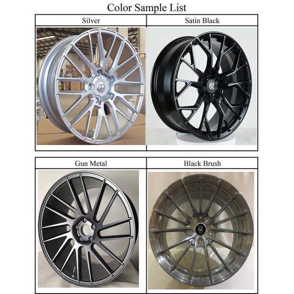 Gun Metal 19inch Customized 1-Piece 20 21 22 24 Forged Wheels Made of 6061-T6 Forged Aluminum Alloy For Bentley