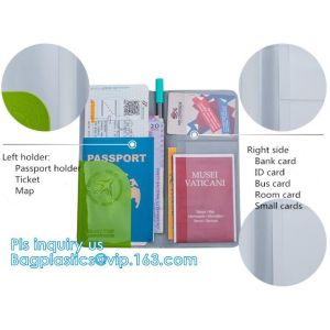 shinny promotion PVC Passport cover or Passport Case, PU and PVC grid card