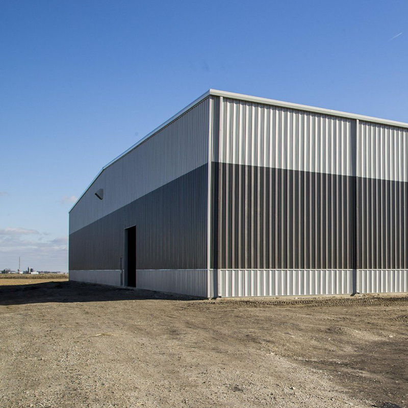 Clear-Span Climate-Controlled Steel Structure Commercial Warehouse building