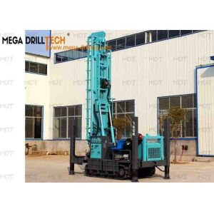 280m Depth Crawler Hydraulic Rotary Drilling Rig For Water Well Crawler Drilling