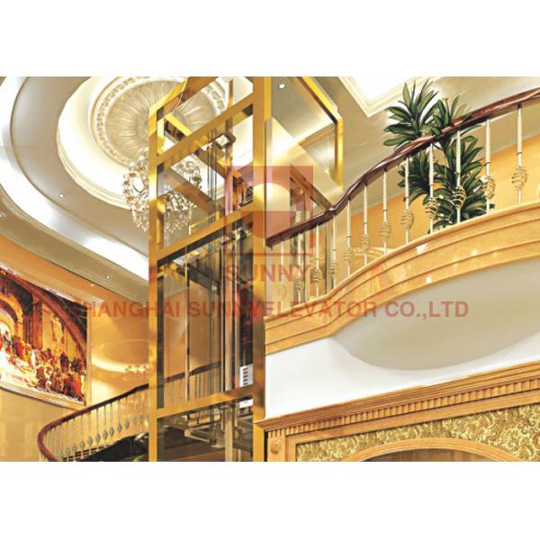 Quality Panoramic Residential Home Elevators Passenger Lifts For Homes Safe Convenient wholesale