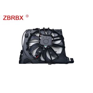 Black JAGUAR Radiator Fan , High Efficiency Car Engine Cooling Fan Low Noise