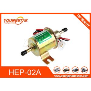 China Low Pressure Electric Fuel Pump OEM HEP-02A HEP02A 12V Copper Material on sale