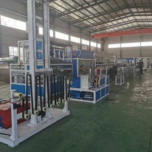 Separate Type Extruder Geo Strap Band Production Line with Automatic Assembly Structure