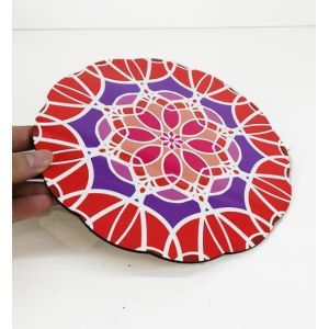 4m Thickness Lace Round Blank Sublimation Placemats