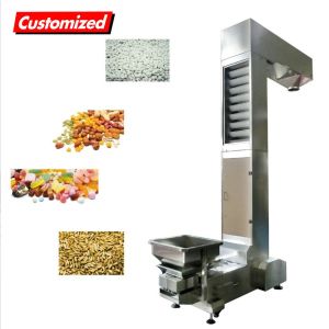 Cheap Stainless Steel Portable Incline Conveyor Z Bucket Conveyor Bean Corn Powder Seed Conveyor for sale