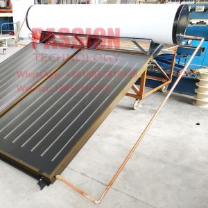 China Pool Heating 150L Flat Plate Solar Water Heater Flat Panel Solar Thermal Collector on sale