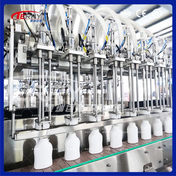 Easy Operate Shampoo Filling Machine With Control Panel For Filling Volume
