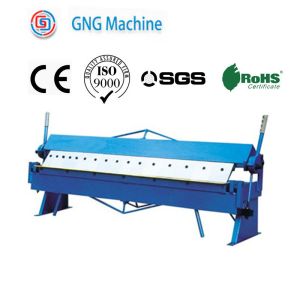 China 1220mm Hand Shear Cutting Machine Brake Electric Metal Folding Machine on sale