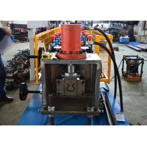 12 Rollers Steel T Post Stud And Track Roll Forming Machine With Hydraulic
