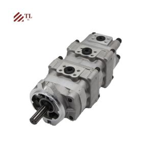 China Excavator Parts Triple Gear Pump Excavator Hydraulic Pump PC30 PC40 PC50 PC6050 370-7601 on sale