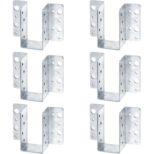 Quality 2X10 Joist Hanger 20 Gauge LU210 Galvanizing Face Mount Joist Hangers For Wood Hurricane Ties Widely Applicable Rafter Ties wholesale