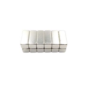 Customizable Grade N52 Neodymium Magnet Nickel Coated for Temperature Range 80