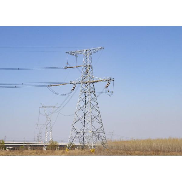 Quality 10 - 1000KV Transmission Line Angle Steel Towers, Electric Angular Power Tower wholesale