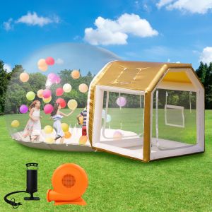 Sayok Golden Bubble Houses Portable Transparent Inflatable Bubble House Tent for