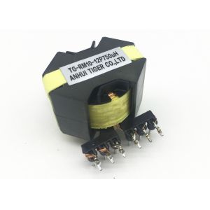 Electronic Magnetic High Frequency Transformer 750uH Inductance P4 RM10