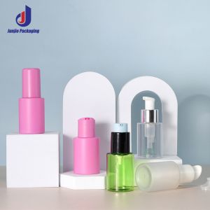 Luxury Plastic Cosmetic Bottles 60ml 100ml Pink Fine Mist Spray Bottle Packaging
