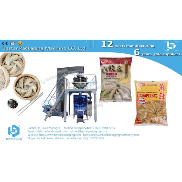 Quality How to pack frozen dumplings 500g pouch BSTV-450AZ wholesale