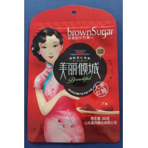 China Sugar Laminated Zipper Bags Plastik seal Composite Aluminum Foil Bags on sale