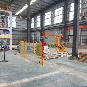 360 Rotation Automatic Palletizer 220kg Load Palletizing Robot