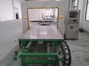 Cheap Viscoelastic Polymer Foam Cut Machine Industrial Computer Control 6m / Min for sale