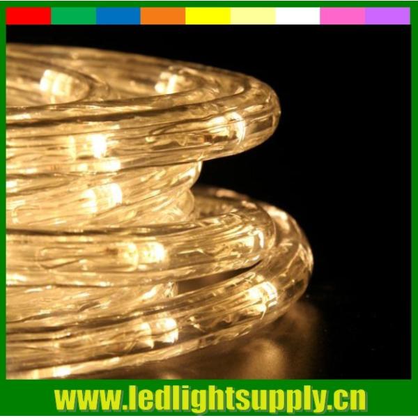 Quality led strip 2 watt per meter 2 wire warm white led rope flex lights wholesale